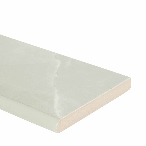 Msi Sande Gray Bullnose 3 In. X 18 In. Matte Glazed Porcelain Wall Tile, 22PK - ZOR-PT-TR-0199