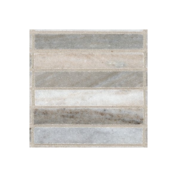 Msi Ravello Mini Stack 12  in. X 12  in. Polihsed Marble Mosaic Floor And Wall Tile, 10PK - ZOR-MD-0616