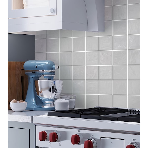 Apollo Tile La Riviera Blanc 5 in. x5 in. 9.90 Sq.Ft Ceramic Tile, 57PK - APLEC61