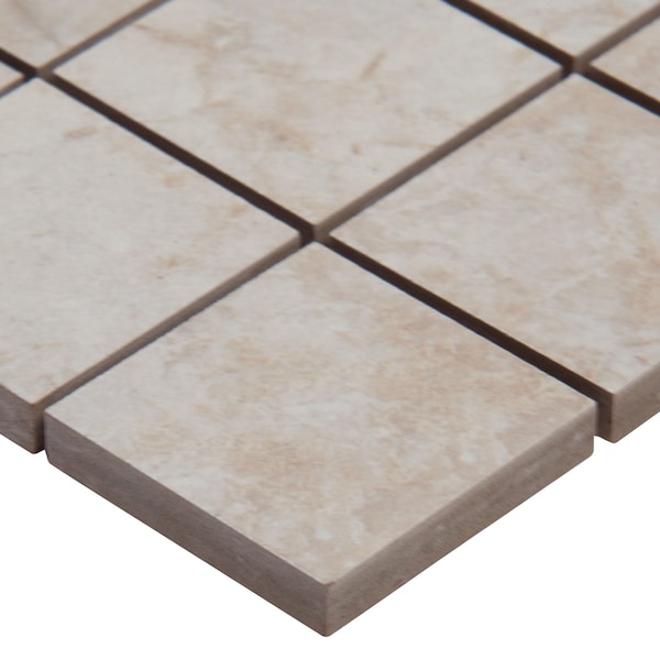 Msi Ansello Ivory 12 In. X 24 In. Glazed Ceramic Floor And Wall Tile, 8PK - ZOR-PT-0230