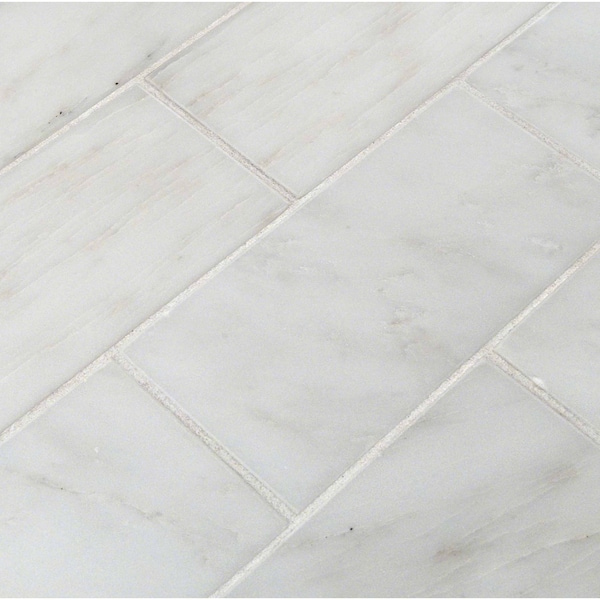 Msi Greecian White 3 In. X 6 In. Polished Marble Floor And Wall Tile, 8PK - ZOR-MD-T-0100