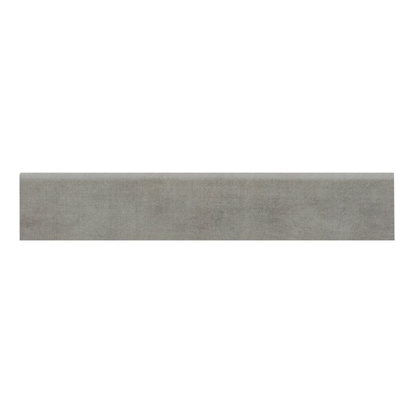 Msi Gridscale Concrete Bullnose 3 In. X 18 In. Matte Glazed Porcelain Wall Tile, 22PK - ZOR-PT-TR-0127