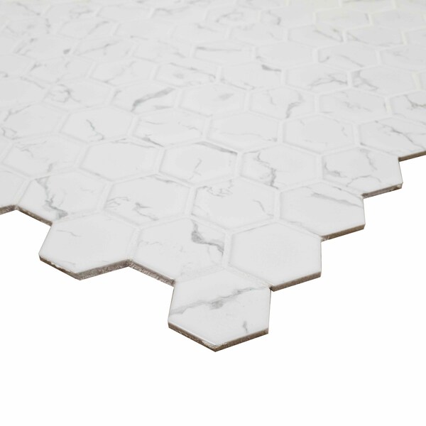 Msi Sample Carrara Hexagon Matte Porcelain Mosaic Floor And Wall Tile - ZOR-MD-0649-SAM