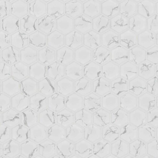 Msi Sample Carrara Hexagon Matte Porcelain Mosaic Floor And Wall Tile - ZOR-MD-0649-SAM
