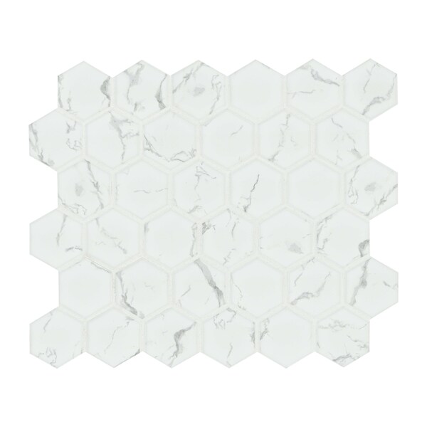 Msi Sample Carrara Hexagon Matte Porcelain Mosaic Floor And Wall Tile - ZOR-MD-0649-SAM