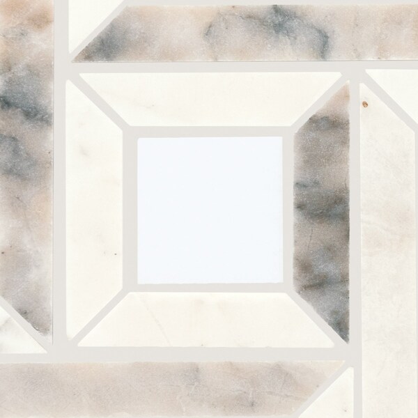 Daltile Gamma 2'' Natural Stone Basketweave Wall and Floor Mosaic Tile, 10PK - DA732BSKTWVMSPL