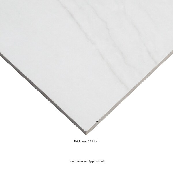 Msi Sample Kaya Zermatta Blanca   Polished Porcelain Floor And Wall Tile - ZOR-PT-0891-SAM