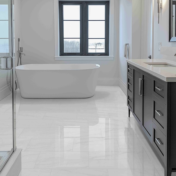 Msi Sample Kaya Zermatta Blanca   Polished Porcelain Floor And Wall Tile - ZOR-PT-0891-SAM