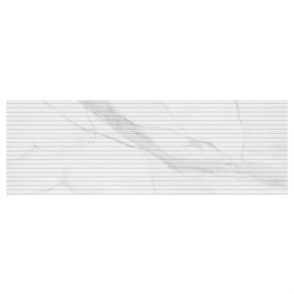 Msi Urbanslat Marmiro Gray 16" X 48" Satin Ceramic Wall Tile - ZOR-PT-0796-SAM