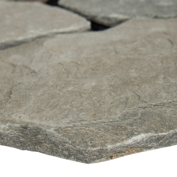 Msi Golden White SAMPLE Meshed Flagstone Paver Tile - ZOR-LSC-0019-SAM