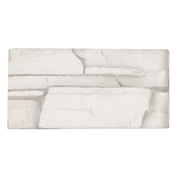 Msi Copen Snow Stacked Stone 9 X 19.5 Natural Manufactured Stone Wall Cement Tile - ZOR-PNL-0004