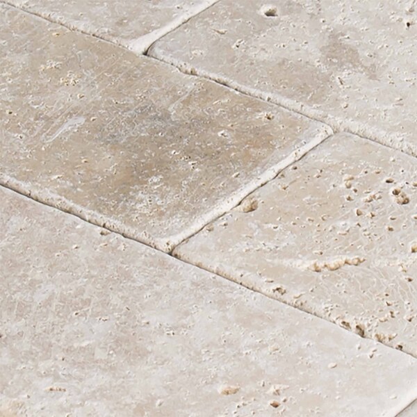 Msi Bologna Chiaro 3 In. X 6 In. Tumbled Travertine Floor & Wall Tile, 8PK - ZOR-MD-T-0101