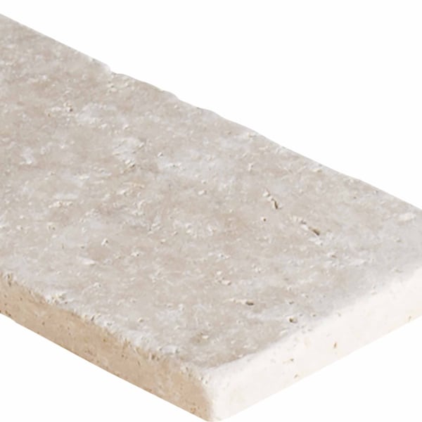 Msi Bologna Chiaro 3 In. X 6 In. Tumbled Travertine Floor & Wall Tile, 8PK - ZOR-MD-T-0101