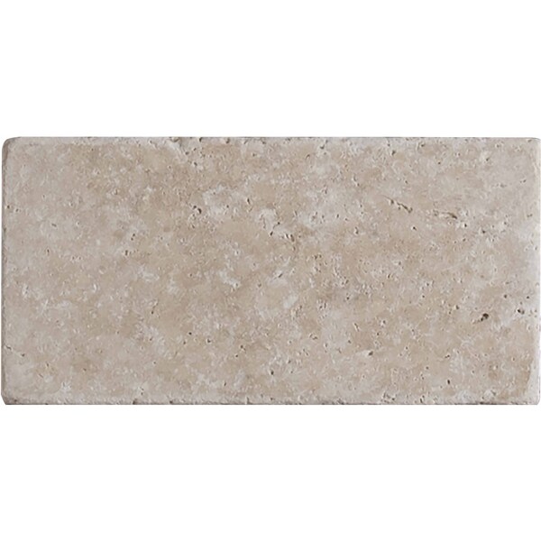 Msi Bologna Chiaro 3 In. X 6 In. Tumbled Travertine Floor & Wall Tile, 8PK - ZOR-MD-T-0101