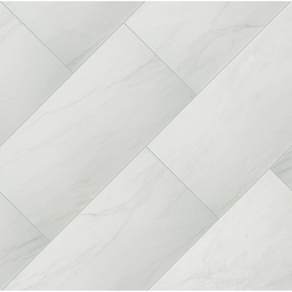 Msi Durban White 12 In. X 24 In.Matte Porcelain Floor And Wall Tile, 8PK - ZOR-PT-0293