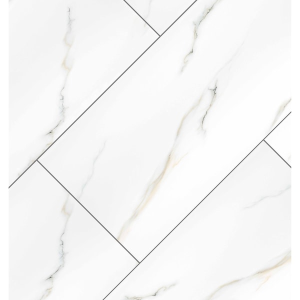 Msi Aria Bianco 24 In. X 48 In. Polished Porcelain Floor And Wall Tile, 2PK - ZOR-PT-0502