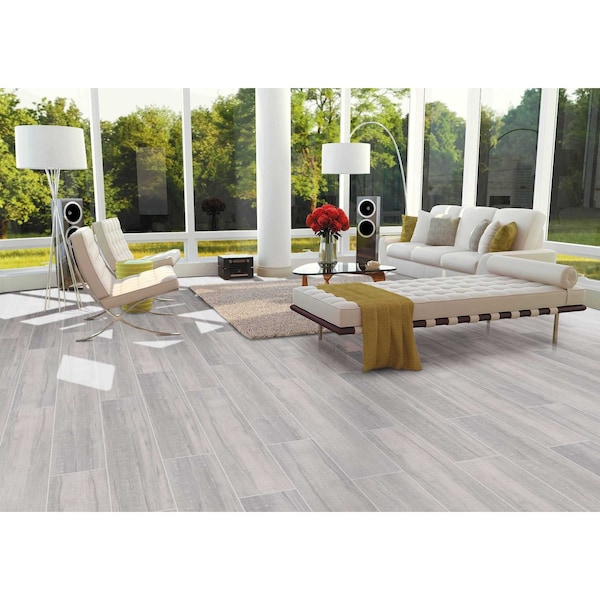Msi Belmond Pearl 8 In. X 40 In. Glazed Ceramic Floor And Wall Tile, 5PK - ZOR-PT-0135