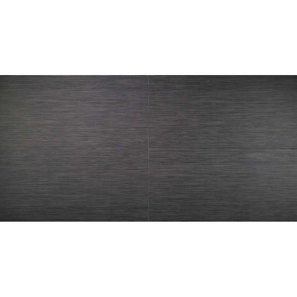 Msi Focus Graphite SAMPLE Porcelain Wood Look/Field Tile In Gray - ZOR-PT-0422-SAM