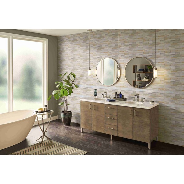 Msi Ansello Ivory Bullnose SAMPLE Glazed Porcelain Wall Tile - ZOR-PT-TR-0181-SAM