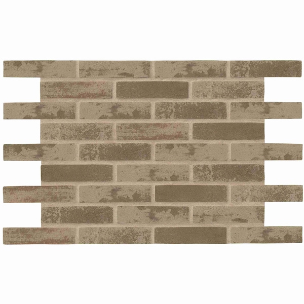 Msi Capella Taupe Brick SAMPLE Glazed Porcelain Floor And Wall Tile - ZOR-PT-0259-SAM
