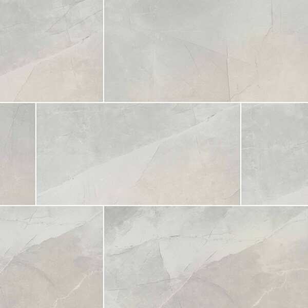 Msi Sande Ivory SAMPLE Polished Porcelain Floor And Wall Tile - ZOR-PT-0516-SAM