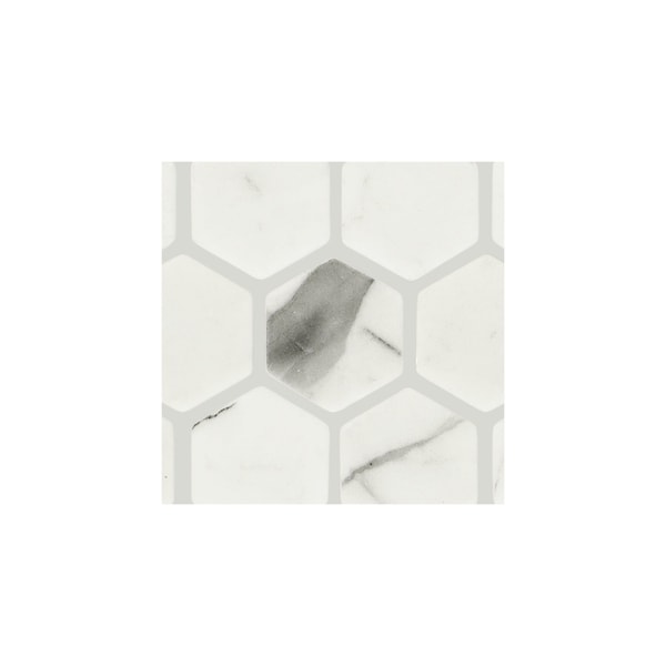 Daltile Uptown Glass 1in Hexagon Mosaic, 16.92 SQFT Per Carton, 18PK - UP251HEXMS1P