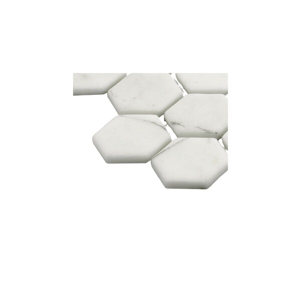 Daltile Uptown Glass 1in Hexagon Mosaic, 16.92 SQFT Per Carton, 18PK - UP251HEXMS1P