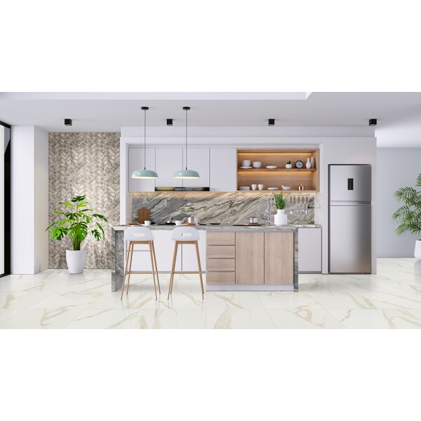 Msi Eden Calacatta Sample Matte Porcelain Floor and Wall Tile - ZOR-PT-0714-SAM