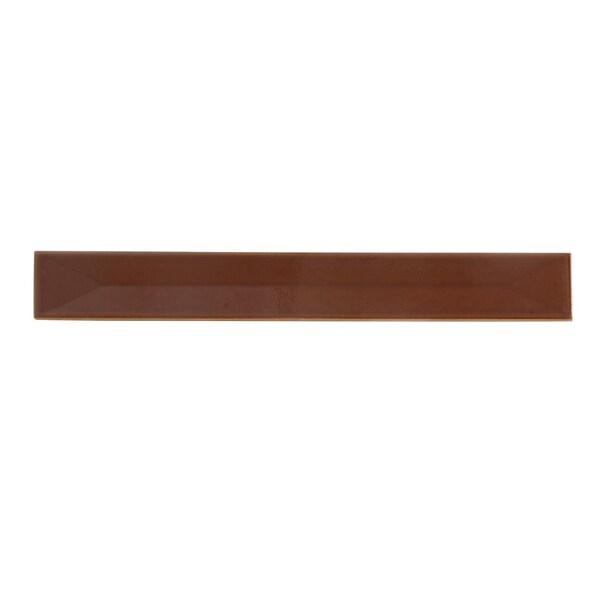 Apollo Tile Horizonte 2 x 16 in. Glossy Caramel Ceramic Deco Subway Wall Tile 10.76 sq ft/case, 50PK - FLT88DECCAR216