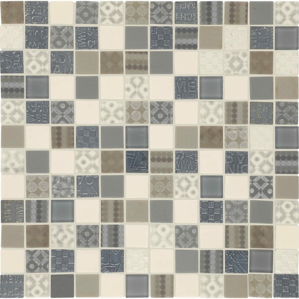 Daltile Uptown Glass 1in x 1in Metro Mosaic, 21.00 SQFT Per Carton, 20PK - UP0911MS1P