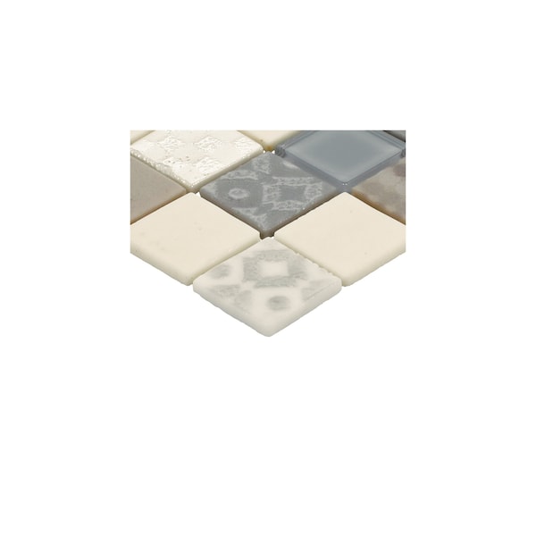 Daltile Uptown Glass 1in x 1in Metro Mosaic, 21.00 SQFT Per Carton, 20PK - UP0911MS1P
