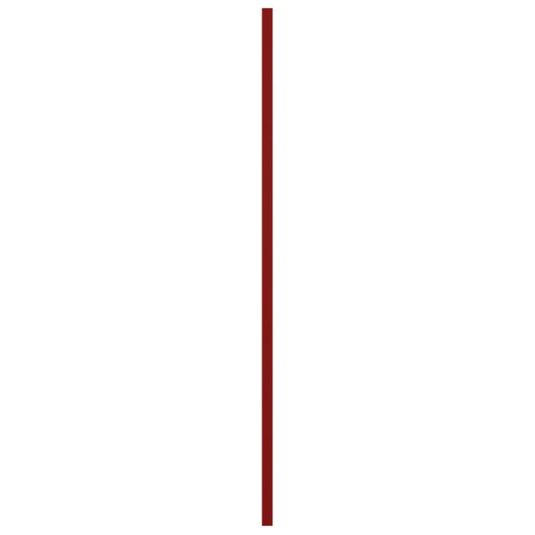 Ekena Millwork True Fit PVC Single Panel Herringbone Modern Style Fixed Mount Shutters, Fire Red, 12W x 42H, PR - TFP001HB12X042BR