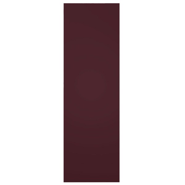 Ekena Millwork True Fit PVC Two Equal Flat Panel Shutters, Wine Red, 18W x 58H, PR - TFP101FPF18X058WR