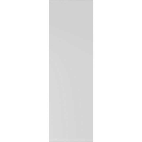 Ekena Millwork True Fit PVC Two Equal Flat Panel Shutters, Wine Red, 18W x 58H, PR - TFP101FPF18X058WR