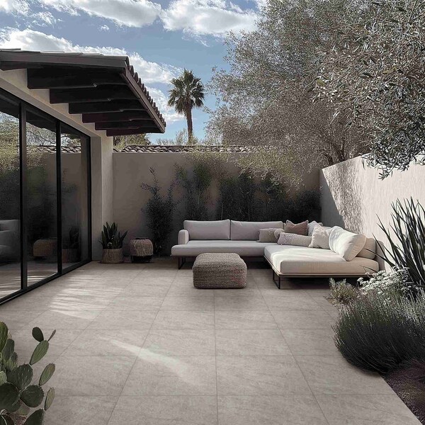 Msi Quartz Silver 24in X 24in Matte Porcelain Paver Tile, 2PK - ZOR-LSC-0230