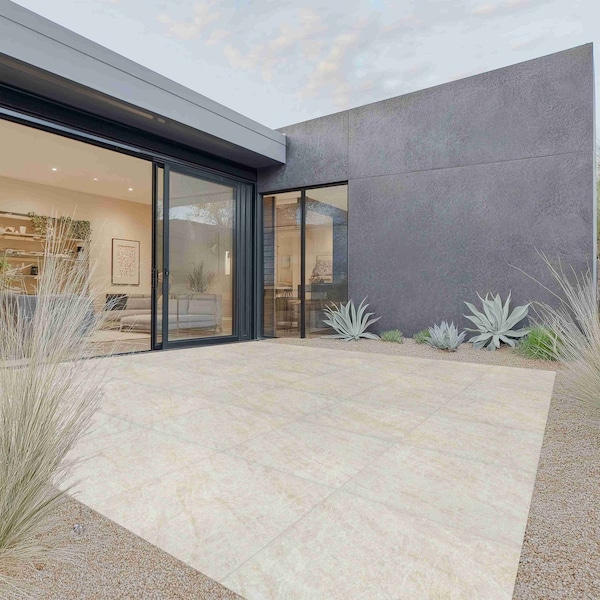 Msi Quartz Silver 24in X 24in Matte Porcelain Paver Tile, 2PK - ZOR-LSC-0230