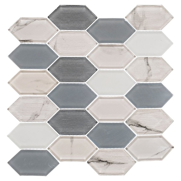 Andova Tiles SAMPLE- Astor 2 in. x 4 in. Glass Mosaic Wall Tile - SAM-ANDAST955
