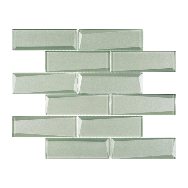 Andova Tiles SAMPLE-Daazen Borealis 2 in. x 6 in. Glass Mosaic Wall Tile - SAM-ANDDAA970