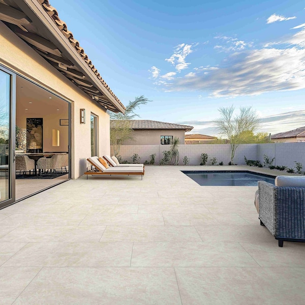 Msi Sample Legions Taja Ivory Matte Porcelain Paver Tile - ZOR-LSC-0233-SAM