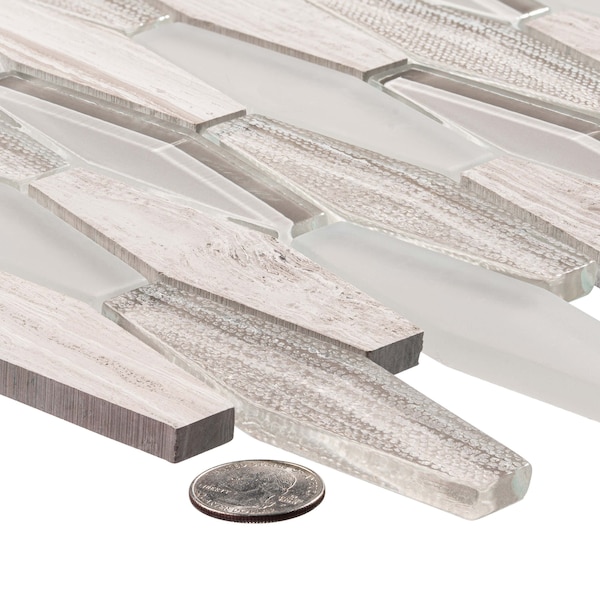 Andova Tiles SAMPLE Odyssey 125 x 4 Natural Stone Color Variation Novelty Mosaic Wall Tile - SAM-ANDODY503