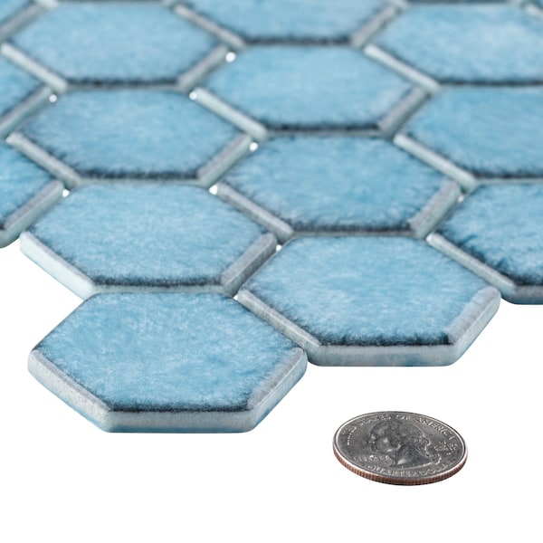 Andova Tiles SAMPLE- Honoro Straight Edge Glass Mosaic Tile - SAM-ANDHON807