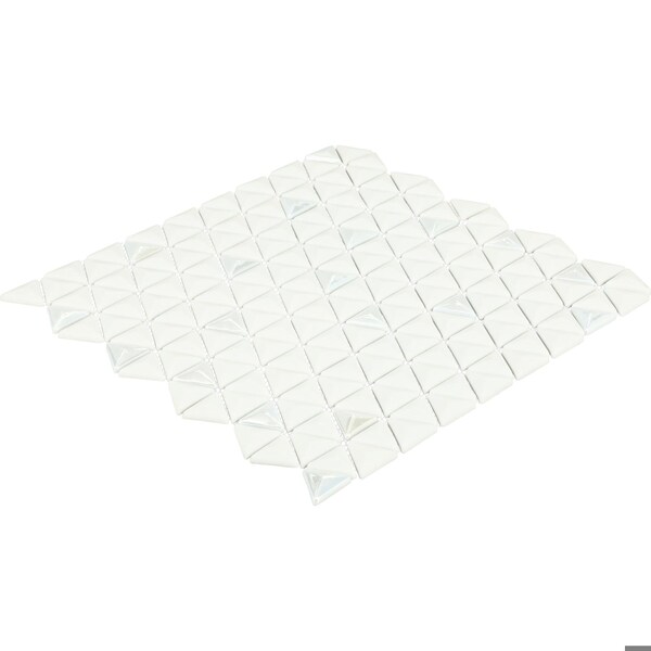 Daltile Starcastle 1'' Triangle Glass Wall Mosaic, 13PK - SC75TRIANGLMSMT