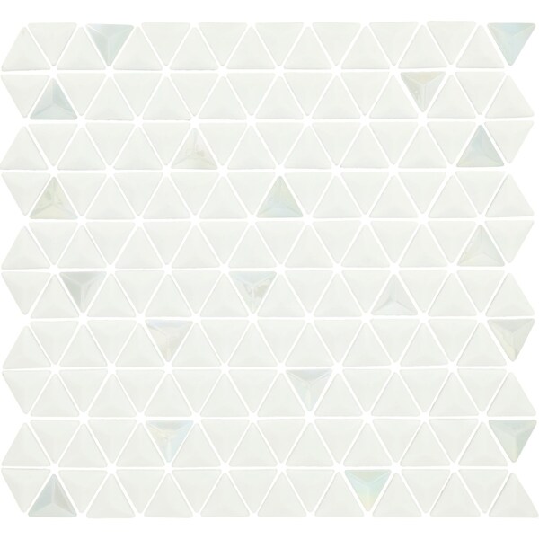 Daltile Starcastle 1'' Triangle Glass Wall Mosaic, 13PK - SC75TRIANGLMSMT