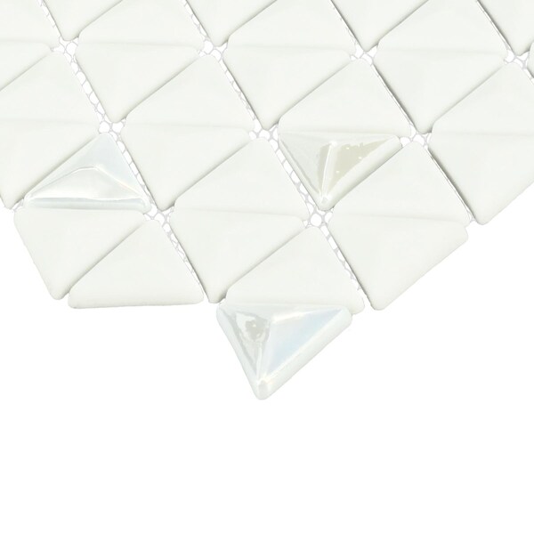 Daltile Starcastle 1'' Triangle Glass Wall Mosaic, 13PK - SC75TRIANGLMSMT