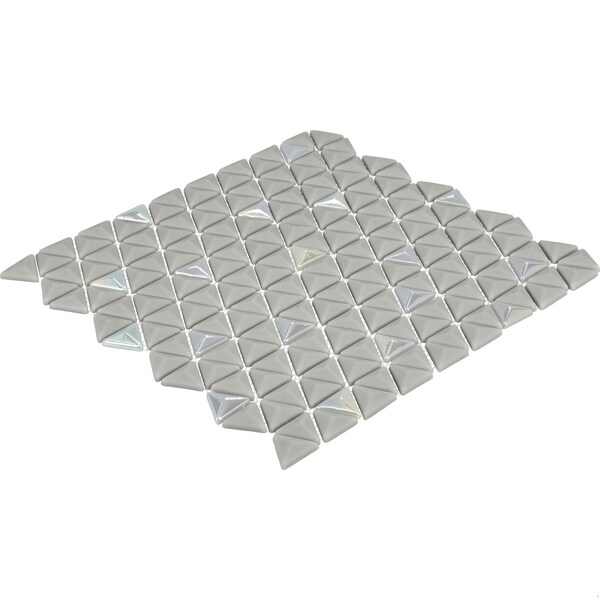 Daltile Starcastle 1'' Triangle Glass Wall Mosaic, 13PK - SC78TRIANGLMSMT