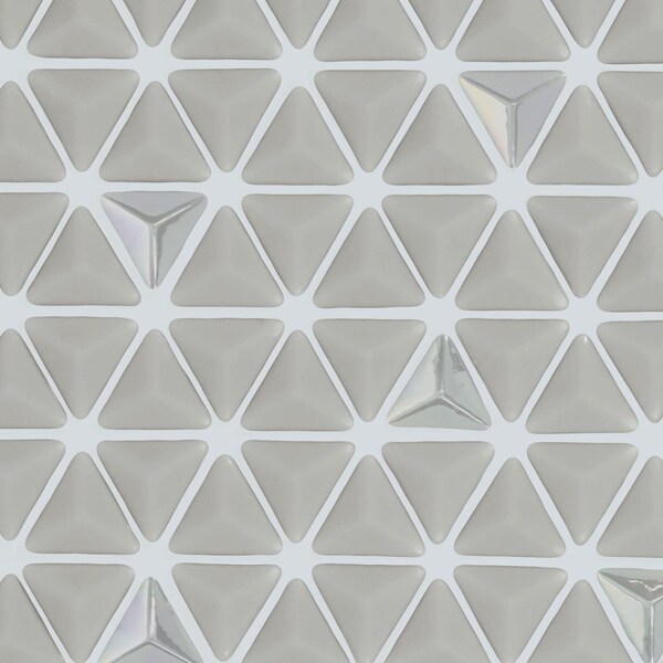 Daltile Starcastle 1'' Triangle Glass Wall Mosaic, 13PK - SC78TRIANGLMSMT