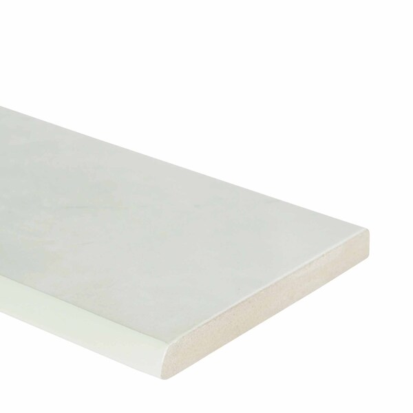 Msi Sande Ivory 3 In. X 18 In. Matte Glazed Matte Bullnose Wall Tile, 22PK - ZOR-PT-TR-0200