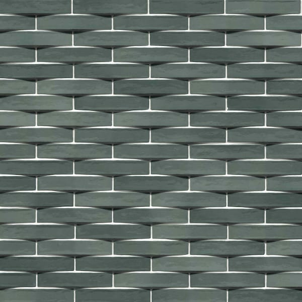 Msi Crescentia  Sea Glass Sample  Glossy Ceramic Wall Tile - ZOR-PT-0806-SAM