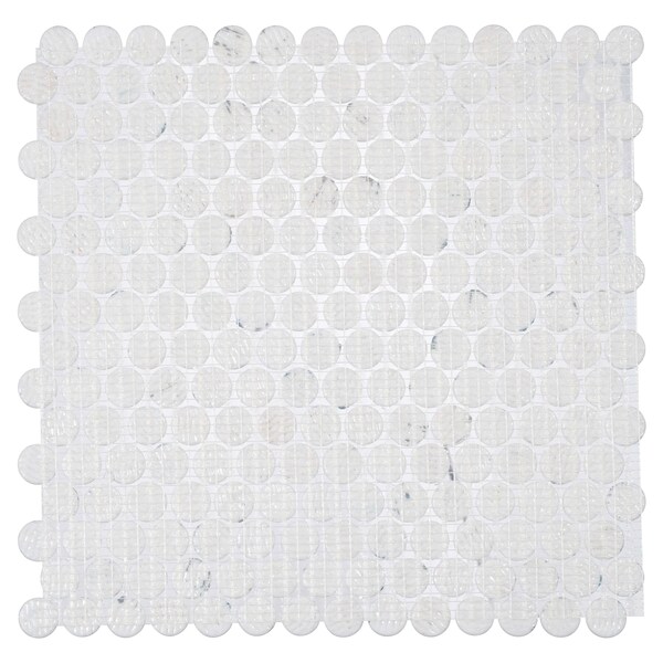 Andova Tiles SAMPLE-Muse 1 in. Glass Penny Round Mosaic Wall & Floor Tile - SAM-ANDMUS911