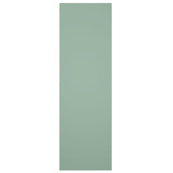 Ekena Millwork True Fit PVC, Two Equal Raised Panel Shutters, Seaglass, 18W x 33H, PR - TFP101RPF18X033SG